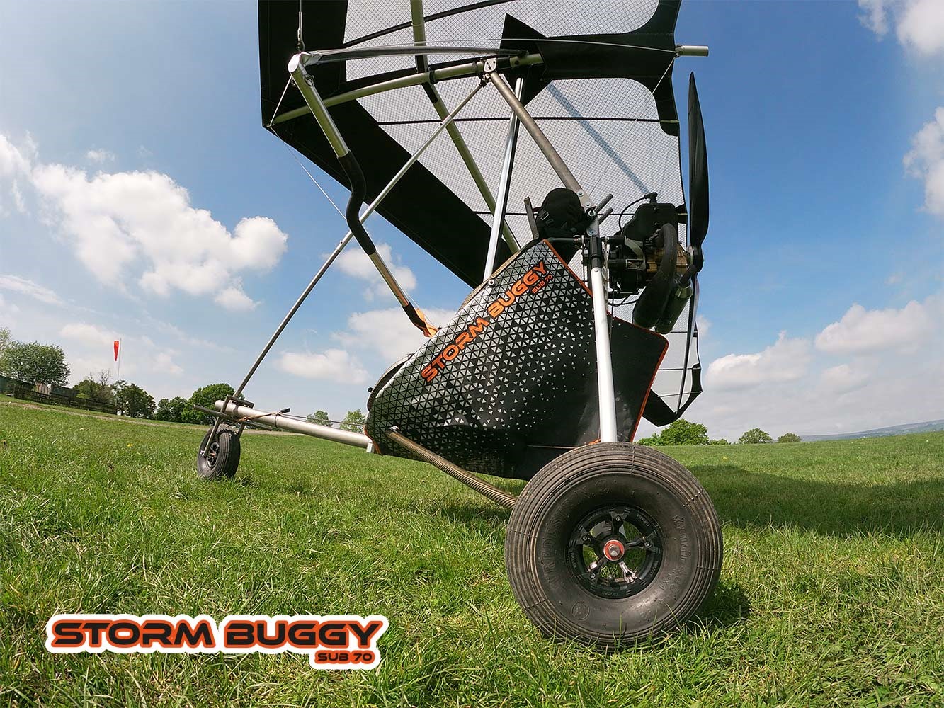 Storm Buggy trike close-up
